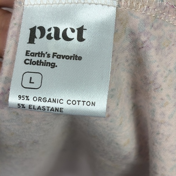 PACT Organic Cotton Fit & Flare Midi Sleeveless Dress size large - Picture 7 of 8